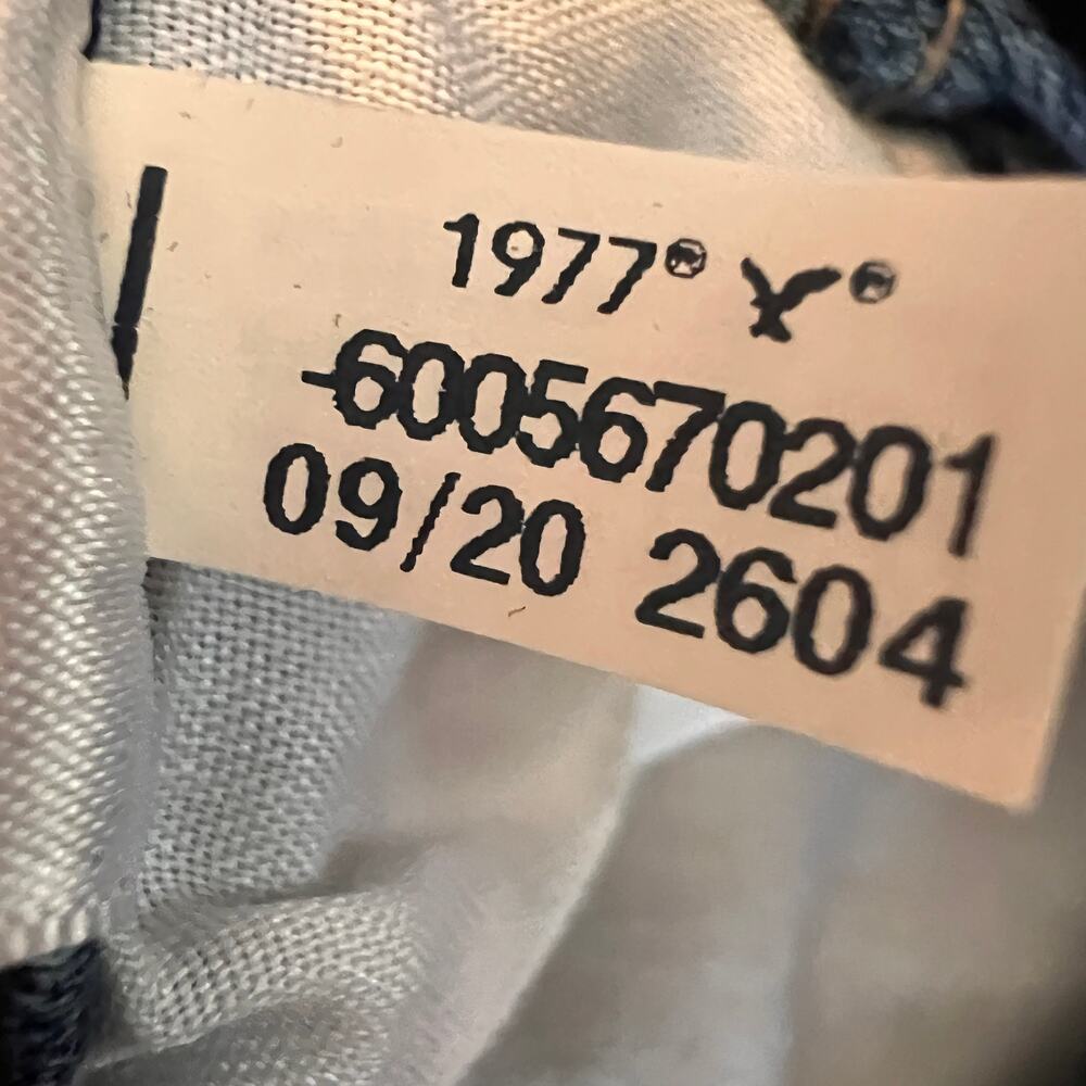 American Eagle Overalls Womens Size XS Tom Girl Stretch Cotton Blend Dark Wash - Picture 15 of 16